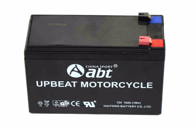 Batería ABT 10Ah 12v para miniquads y minimotos eléctricos